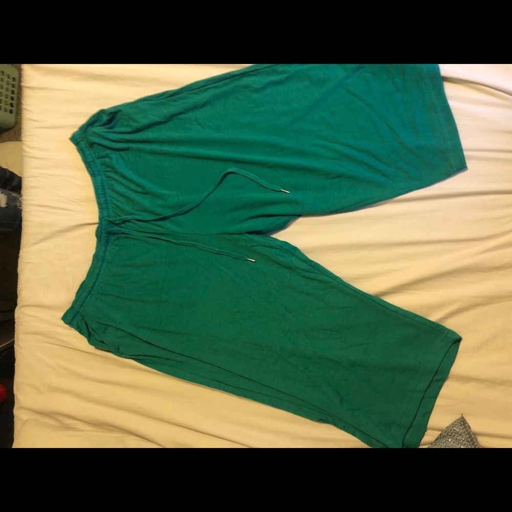 Green pants
